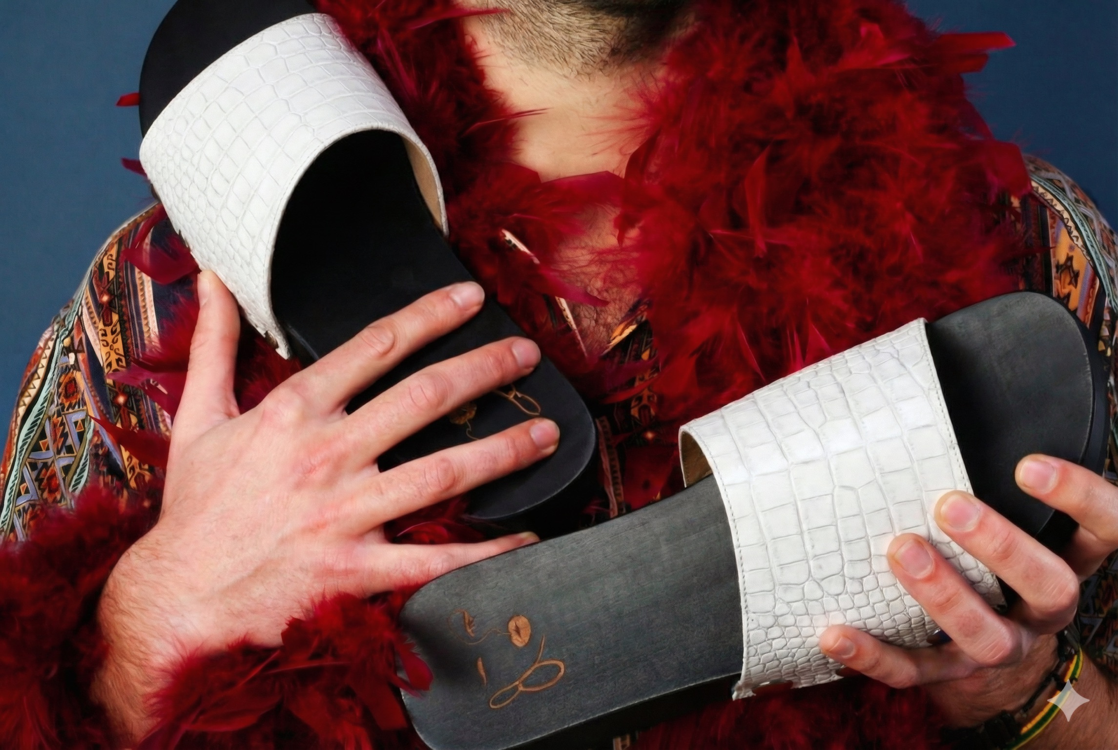 Dettaglio artigianale della collezione Le Vanià