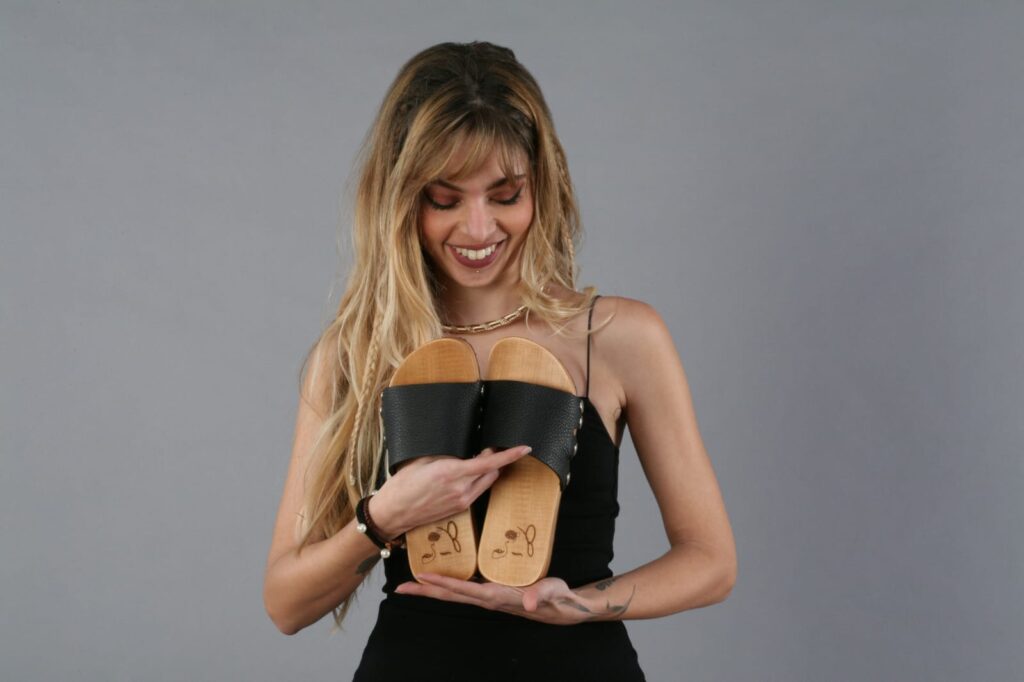 Dettaglio del design modulare Le Vanià